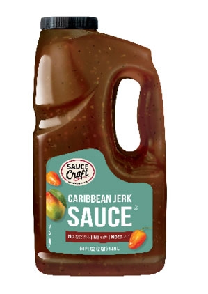 Sauce Craft Caribbean Jerk Sauce Jug, 0.5 Gallon -- 4 per case.