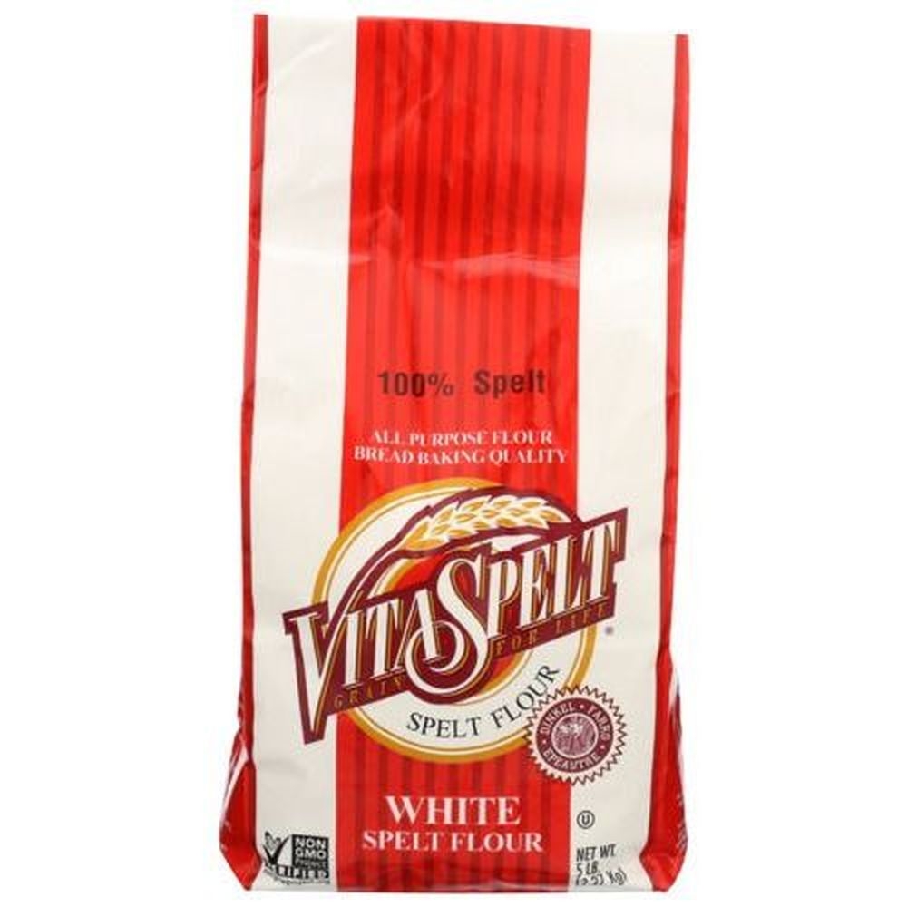 Vita Spelt Unbleached White Flour, 5 Pound