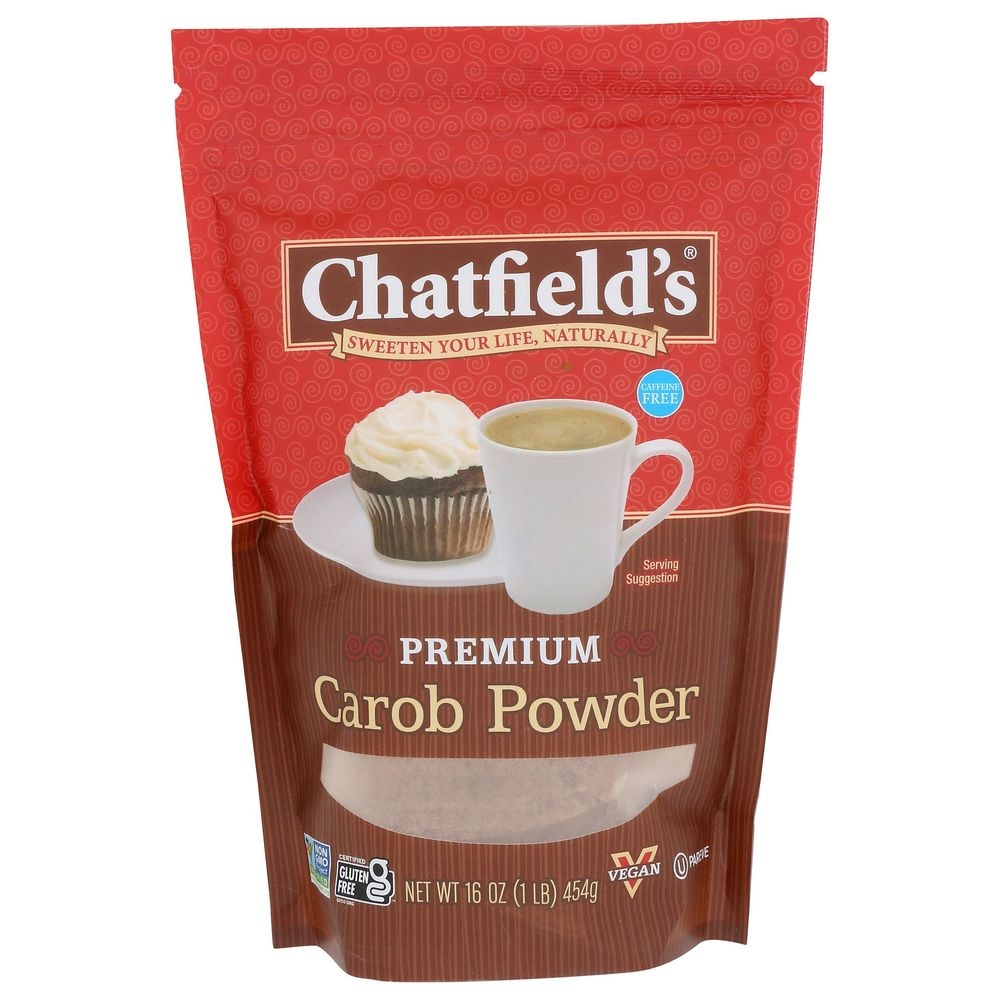 Chatfield's Premium Carob Powder, 16 Ounce Pouch -- 6 per case
