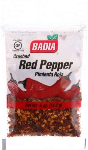 Badia Crushed Red Pepper - Cello Pack, 0.5 Ounce -- 12 per case