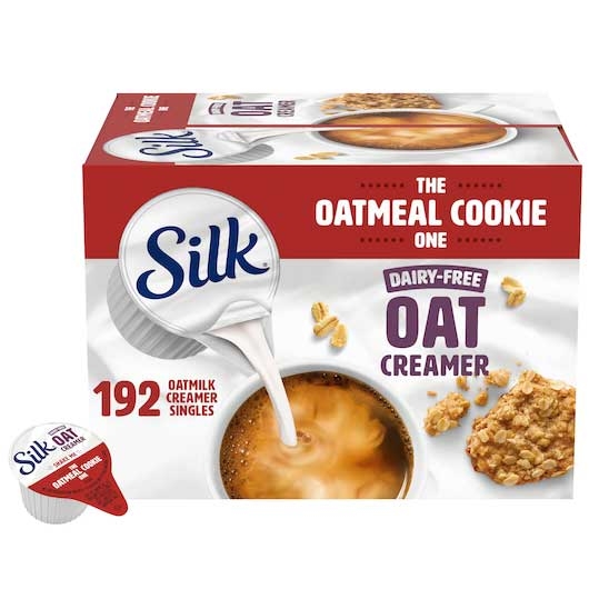Silk Oat Yeah Oatmeal Cookie One Oatmilk Creamer, 9 Milliliter -- 192 per case