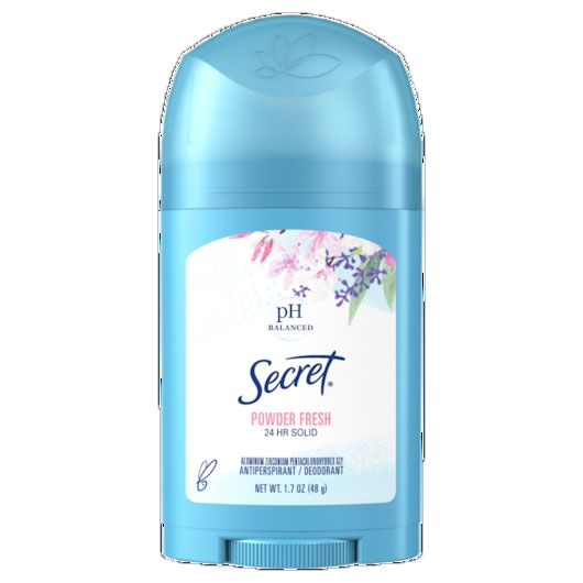 Secret Solid Powder Fresh Antiperspirant Deodorant, 1.7 Ounce -- 12 per case