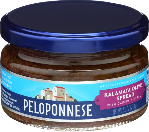 Peloponnese Kalamata Olive Spread, 7.5 Ounce -- 6 per case