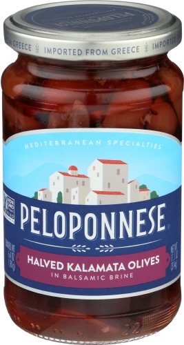 Peloponnese Halved Kalamata Olive, 6.4 Ounce -- 6 per case