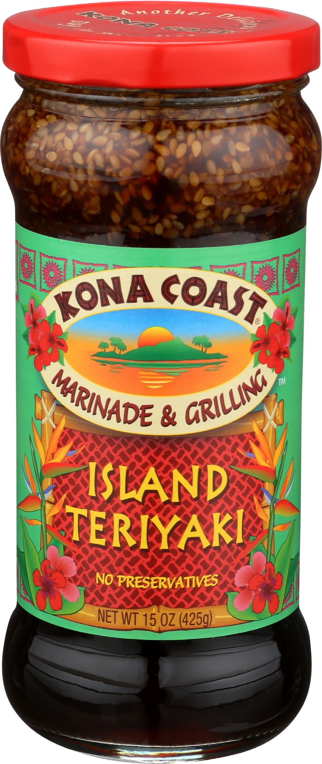 Kona Coast Island Teriyaki Sauce, 15 Ounce -- 6 per case