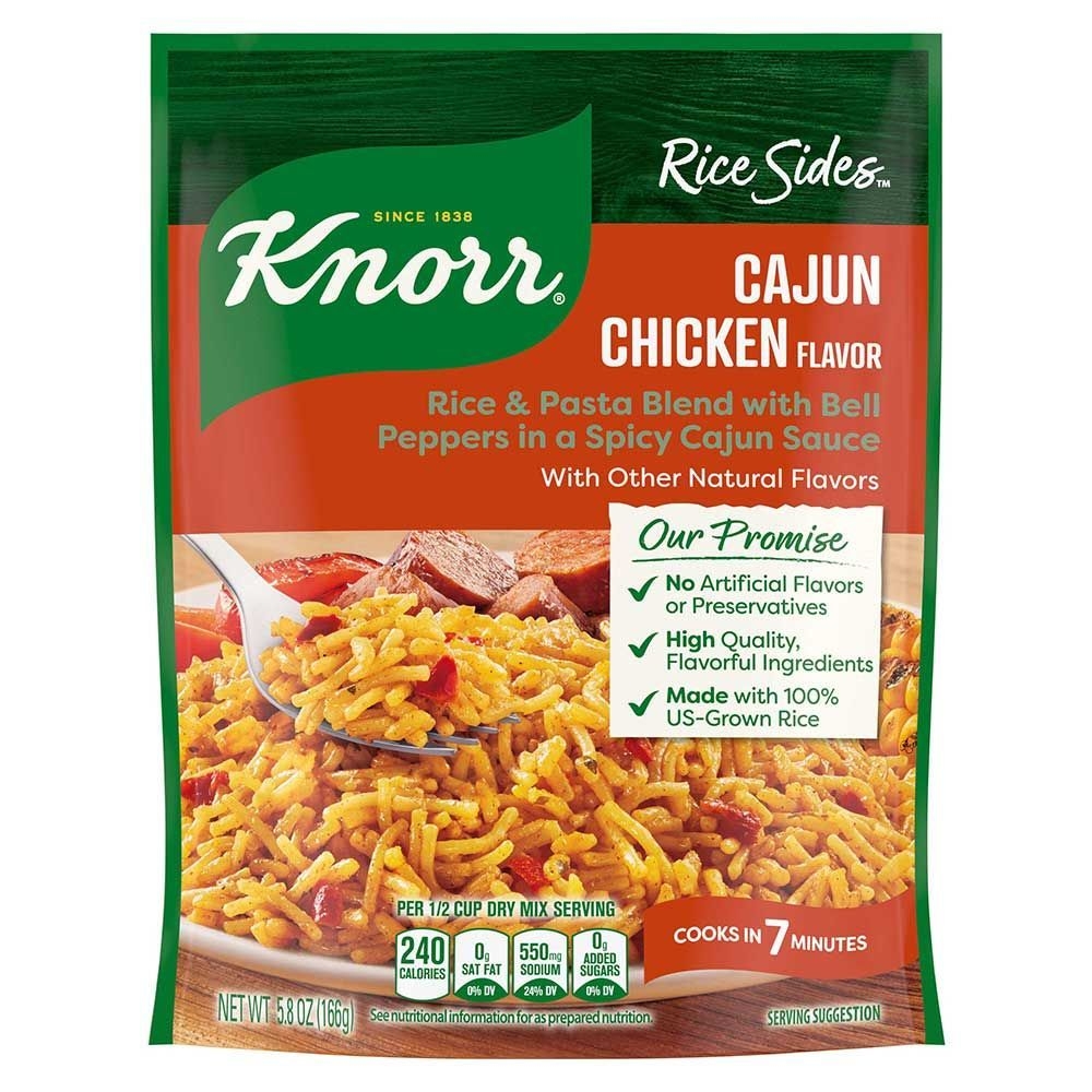 Knorr Cajun Chicken Flavored Rice Sides, 5.8 Ounce -- 8 per case