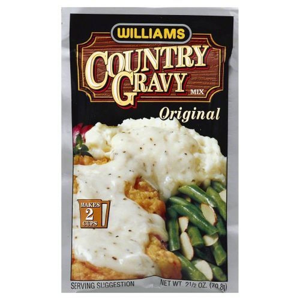 Williams Original Country Gravy Mix, 2.5 Ounce -- 12 per case