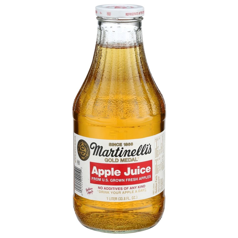 Martinellis Gold Medal Apple Juice, 33.8 Fluid Ounce -- 6 per case
