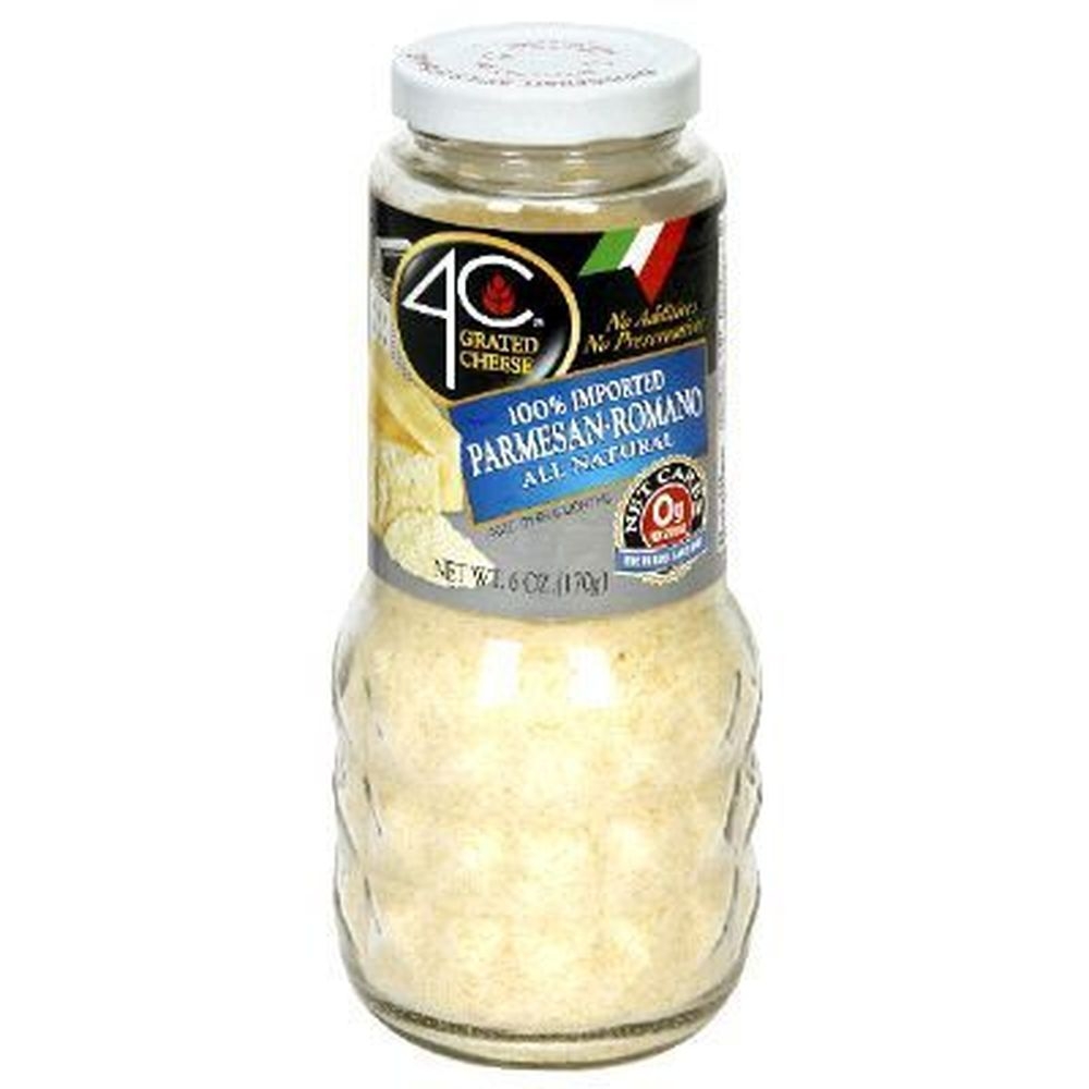 4C Foods Parmesan Romano Grated Cheese, 6 Ounce -- 6 per case