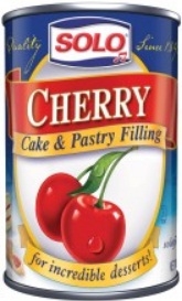 Solo Cherry Cake and Pastry Filling, 12 Ounce -- 6 per case