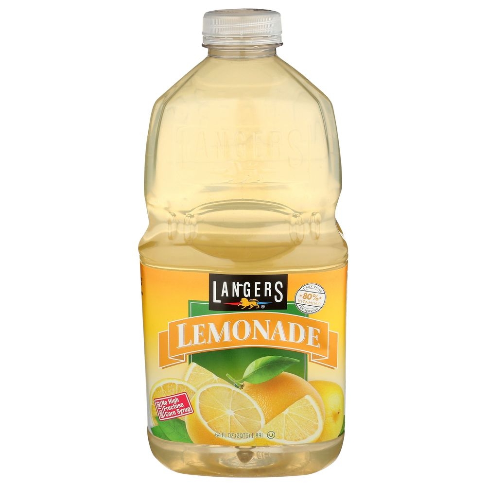 Langers Lemonade Juice, 64 Fluid Ounce -- 8 per case