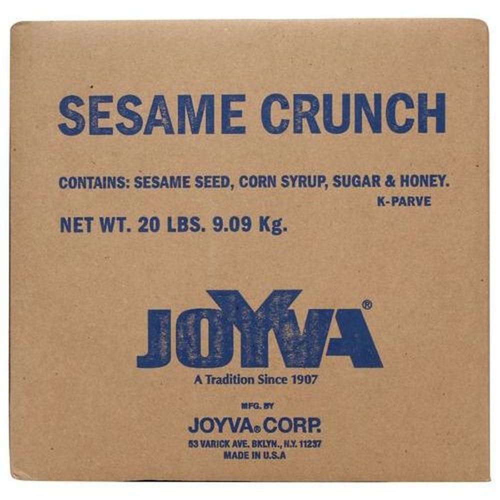 Joyva Sesame Crunch, 20 Pound