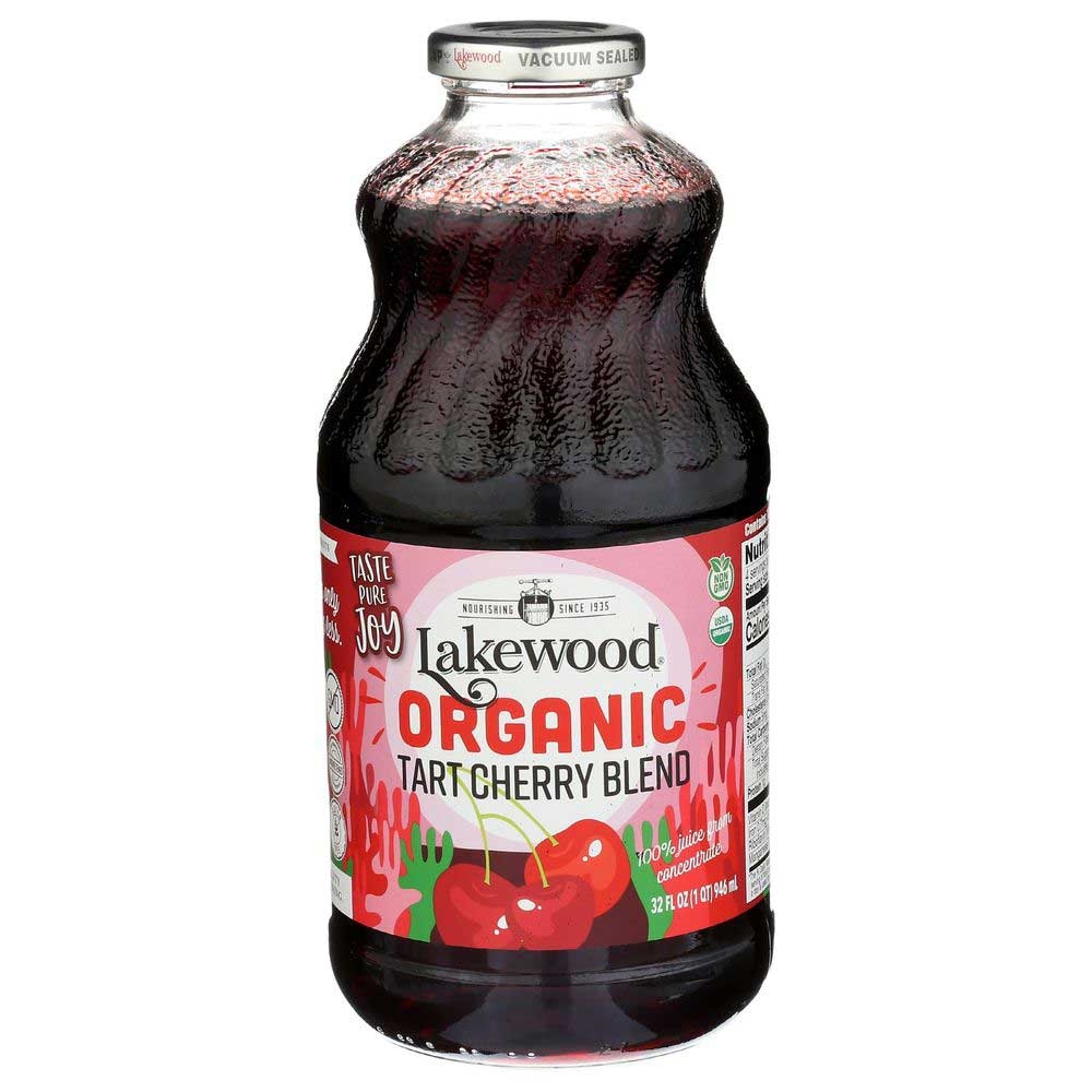 Lakewood Organic Tart Cherry Juice, 32 Fluid Ounce -- 6 per case