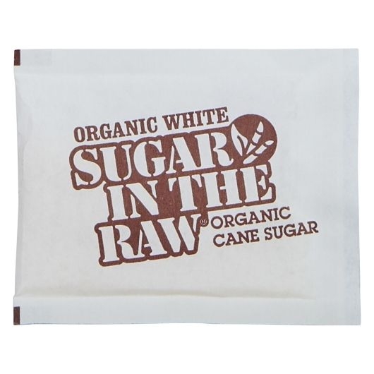 Sugar In The Raw Organic White Sugar -- 1000 per case.