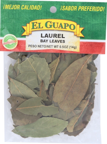 EL Guapo Whole Bay Leaves, 0.5 Ounce -- 12 per case