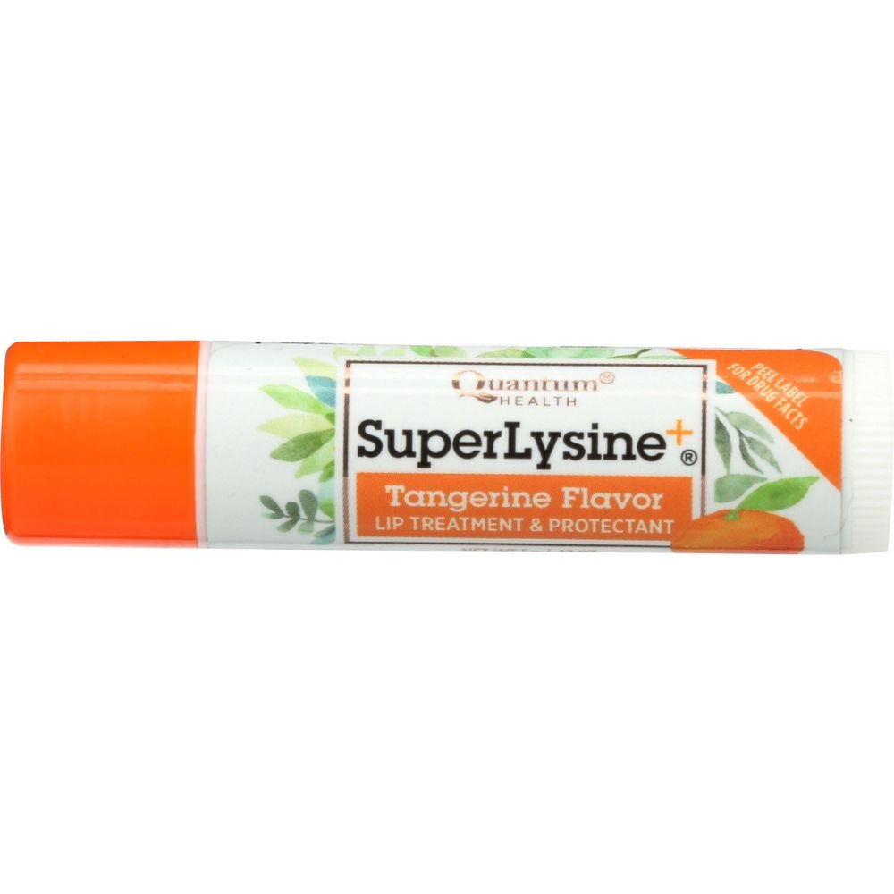Quantum ColdStick Super Lysine Plus Tangerine Flavor Lip Treatment, 0.25 Ounce -- 18 per case