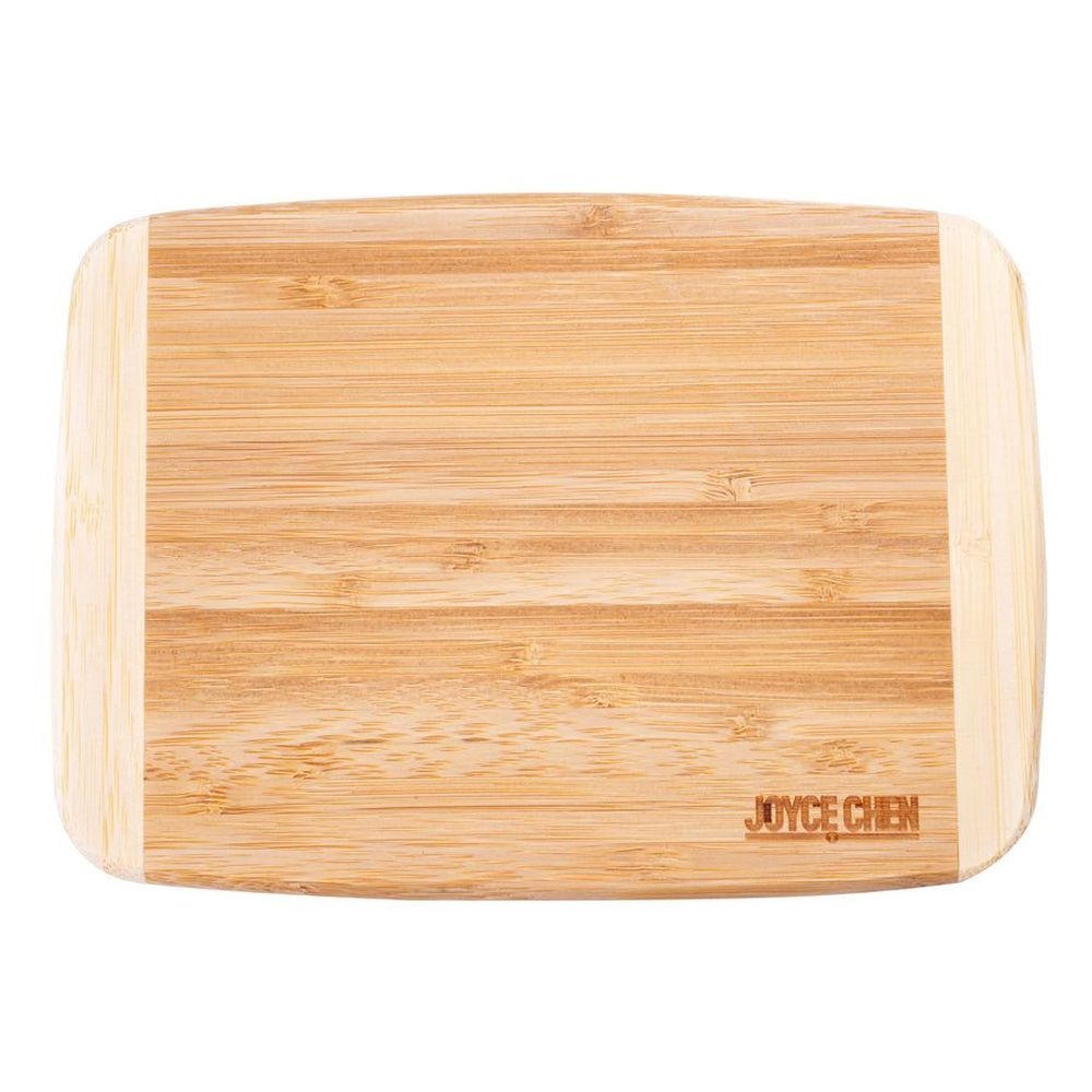 Joyce Chen Compact Burnished Bamboo Cutting Board, 5 x 7 inch