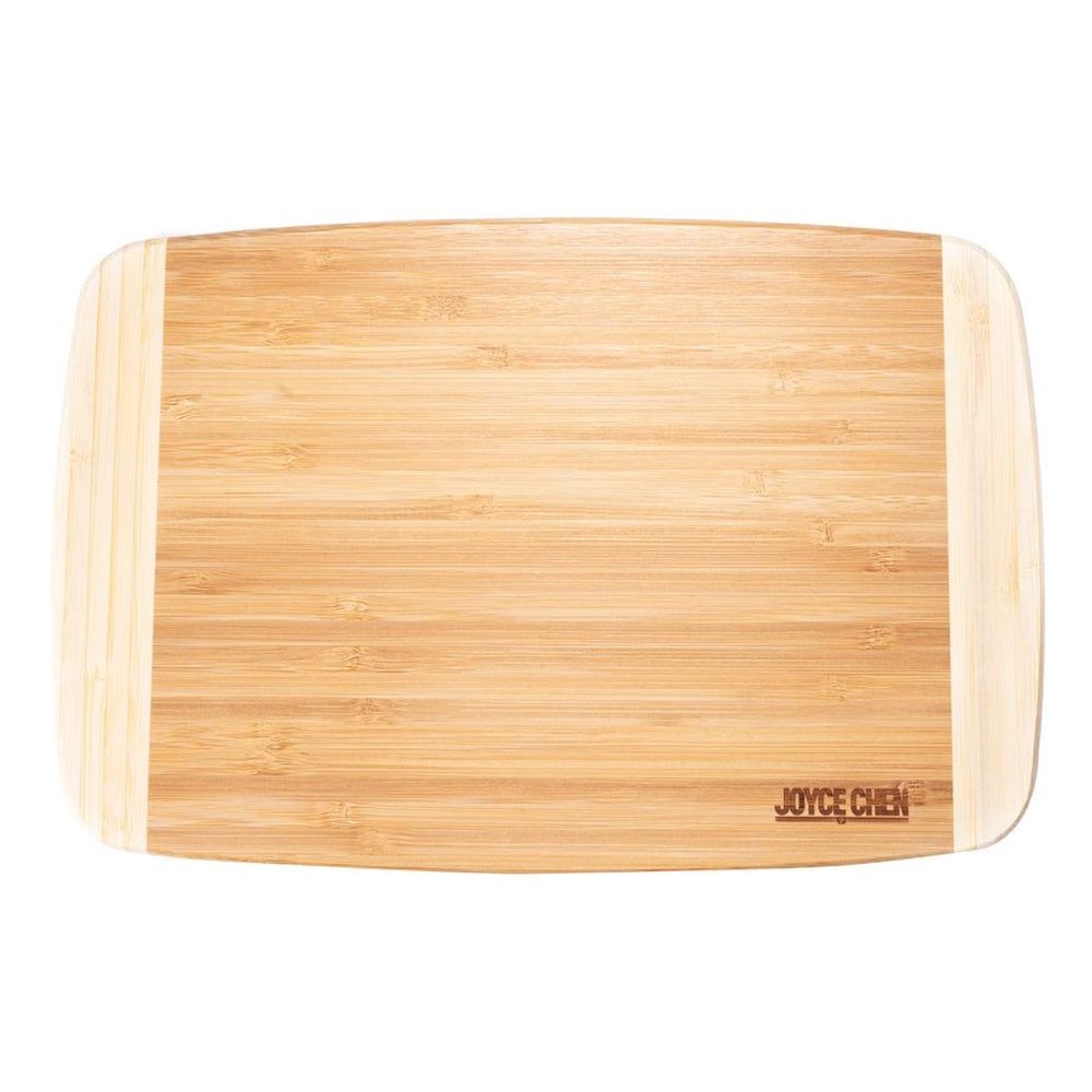 Joyce Chen Medium Burnished Bamboo Cutting Board, 8 x 12 inch