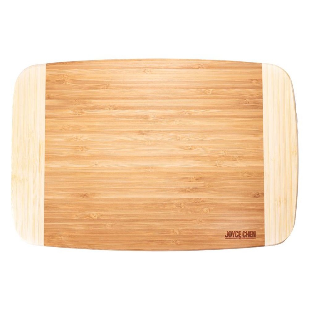 Joyce Chen Large Burnished Bamboo Cutting Board, 10 x 15 inch