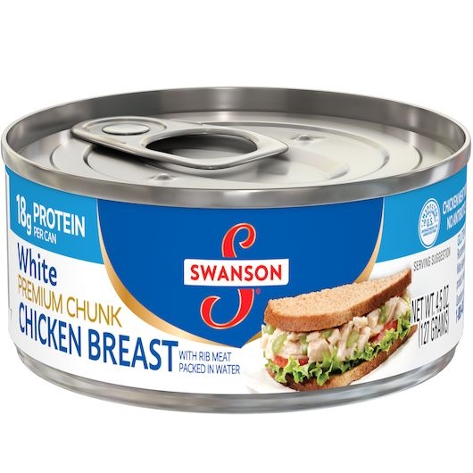 Swanson White Chunk Chicken, 5 Oz. -- 24 Per Case