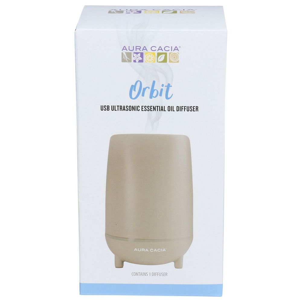 Aura Cacia Orbit USB Ultrasonic Essential Oil Diffuser