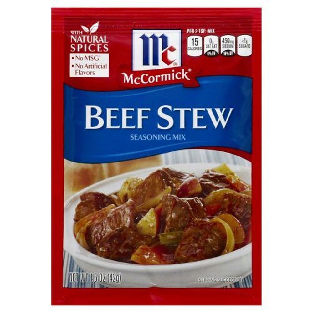 Mccormick Classic Beef Stew Seasoning Mix, 1.5 Ounce -- 12 per case