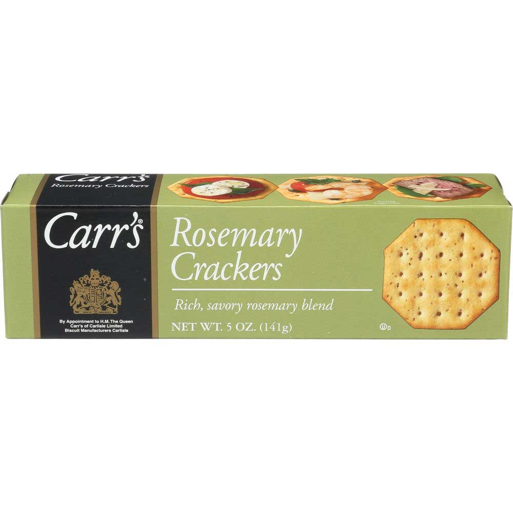Carrs Rosemary Cracker, 5 Ounce -- 12 per case.