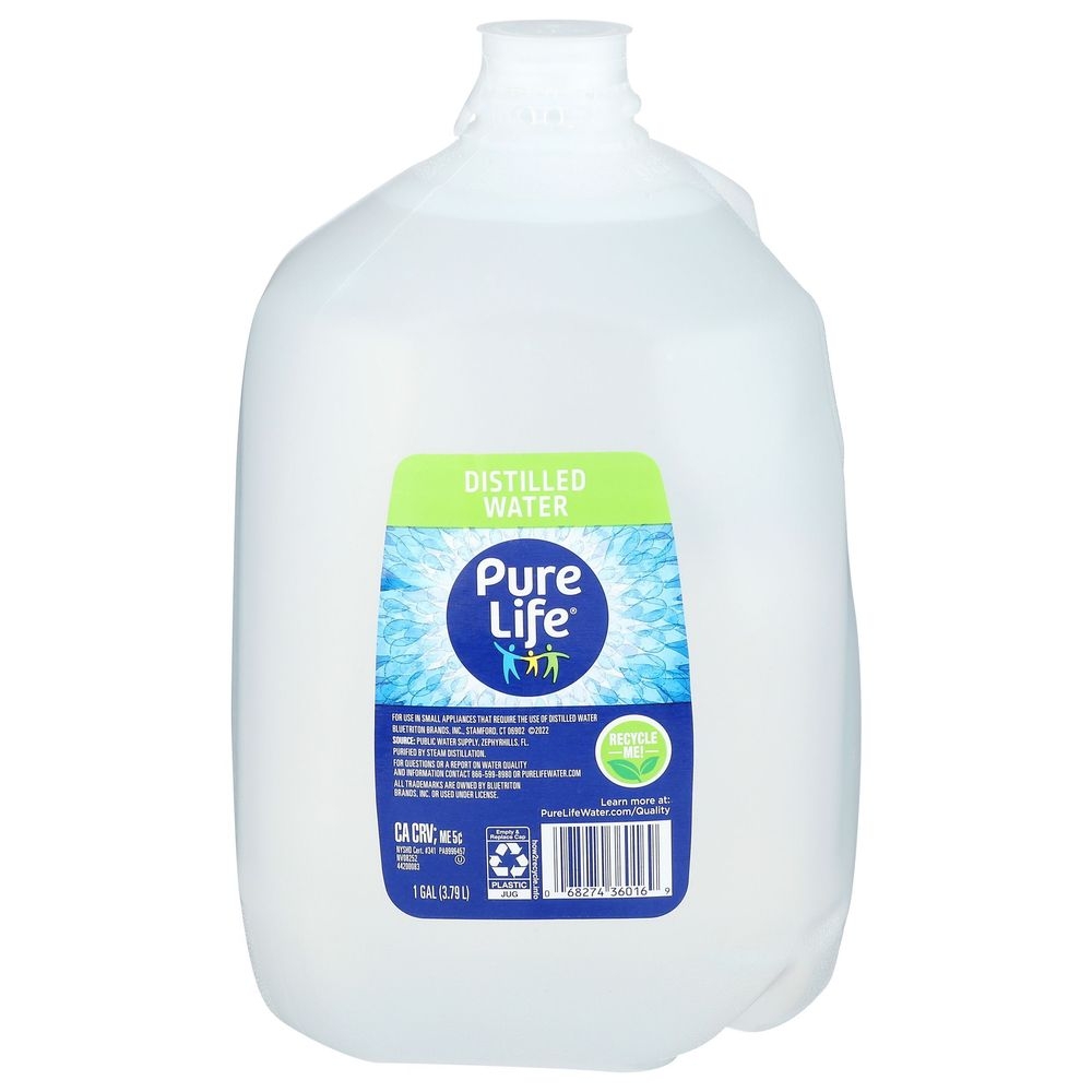 Pure Life Distilled Water, 1 Gallon -- 6 per case
