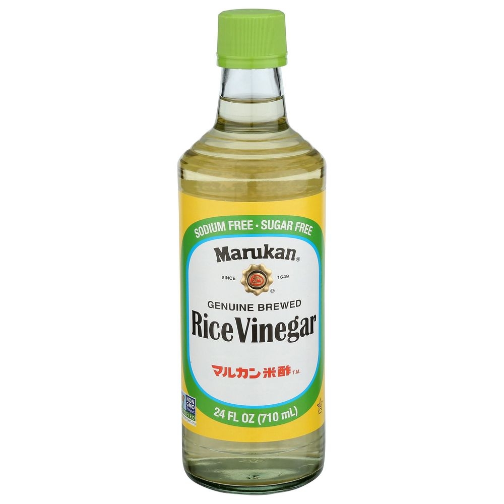 Marukan Genuine Brewed Rice Vinegar, 24 Fluid Ounce -- 6 per case