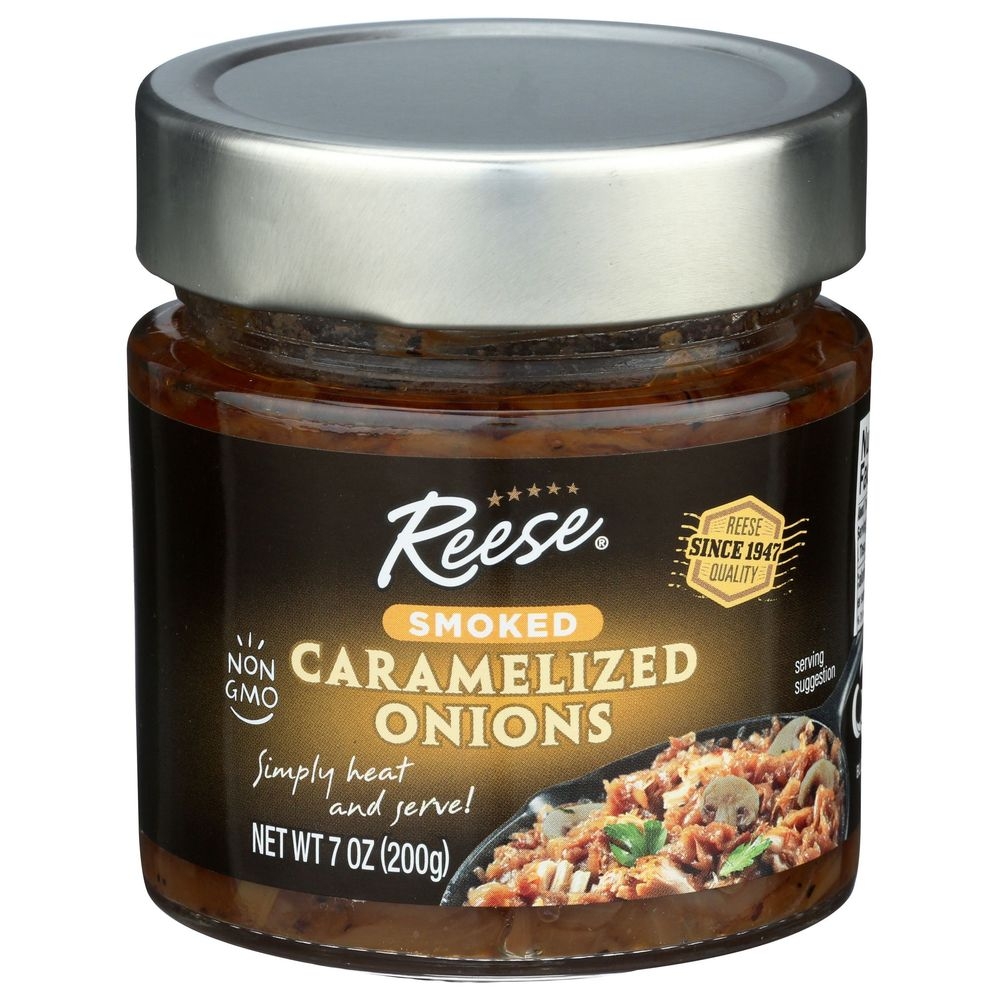 Reese Smoked Caramelized Onions, 7 Ounce -- 6 per case