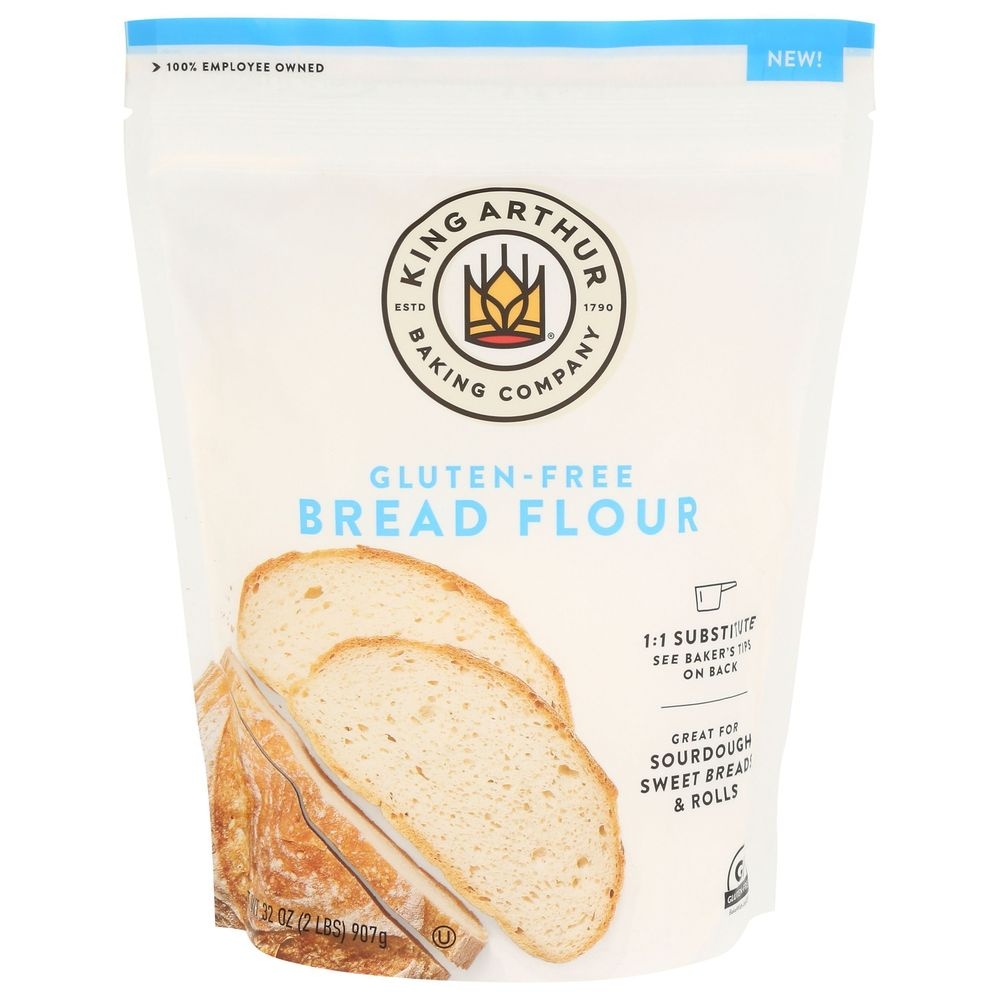King Arthur Gluten Free Bread Flour, 2 Pound -- 4 per case