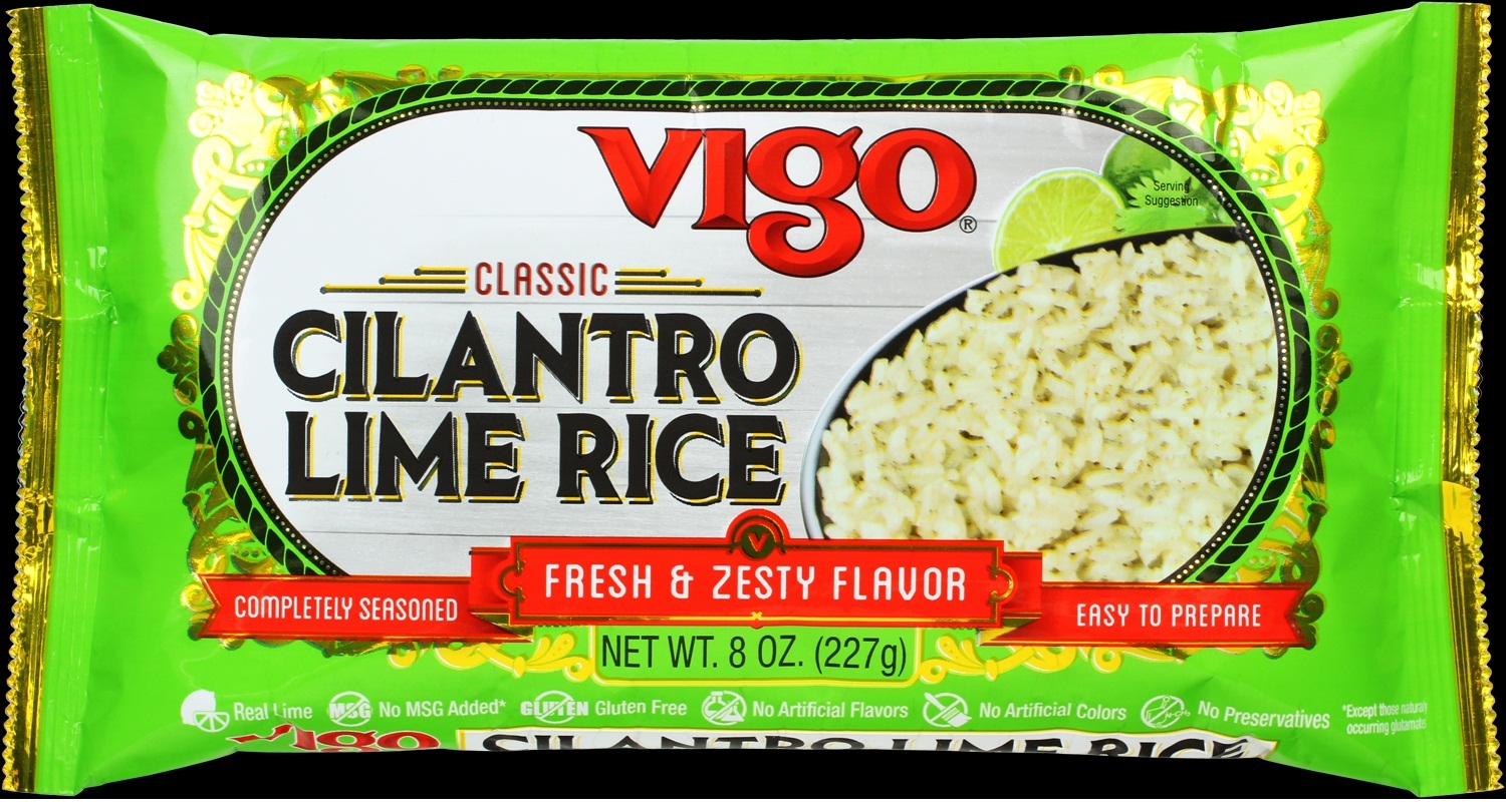 Vigo Cilantro Lime Rice, 8 Ounce -- 12 per case