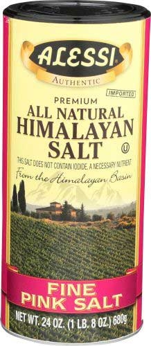 Alessi Fine Pink Himalayan Salt, 24 Ounce -- 6 per case