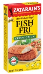 Zatarains Fish Fri Crispy Cajun Seafood Breading Mix, 12 Ounce -- 8 per case