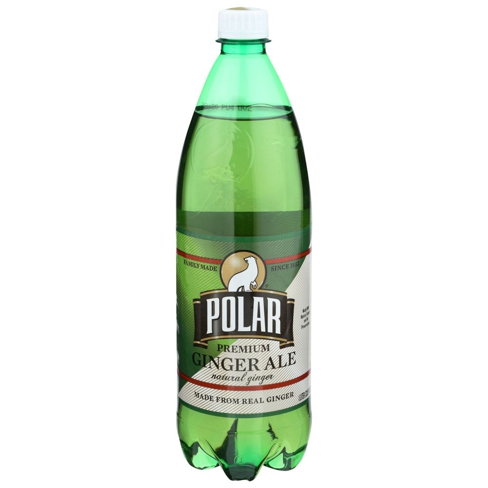 Polar Ginger Ale Soda, 33.8 Fluid Ounce -- 12 per case