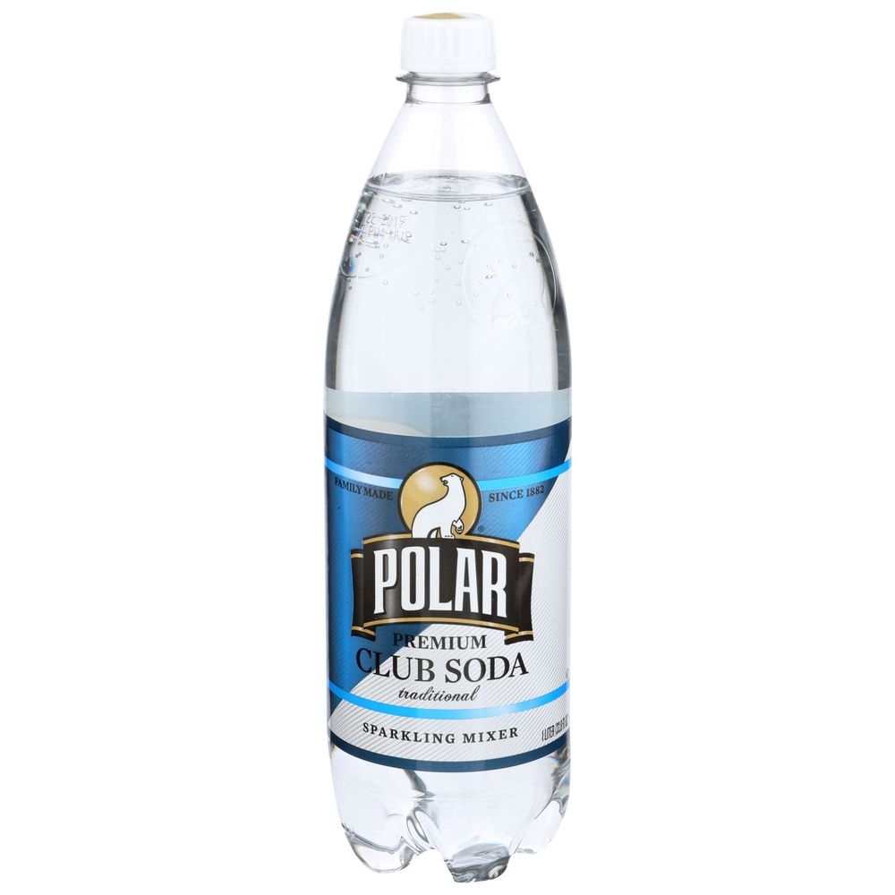 Polar Club Soda, 33.8 Fluid Ounce -- 12 per case
