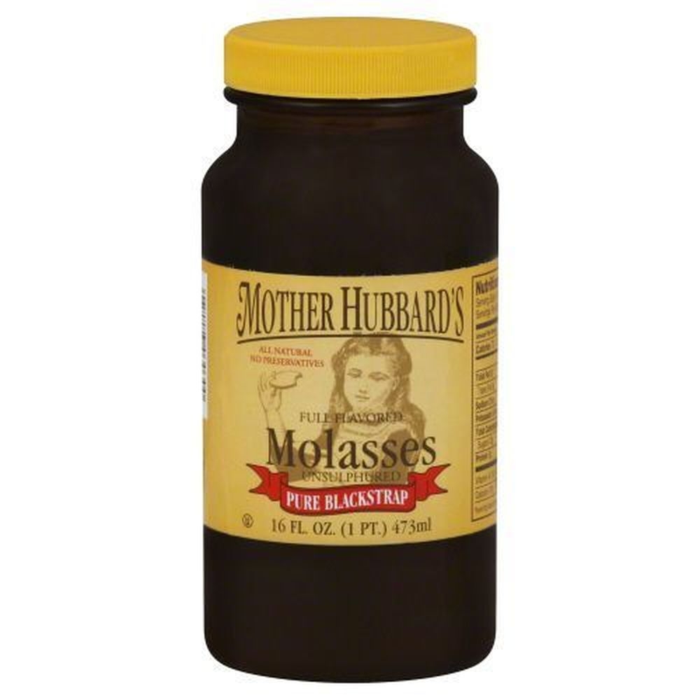 Mother Hubbards Pure Blackstrap Molasses, 16 Ounce -- 6 per case