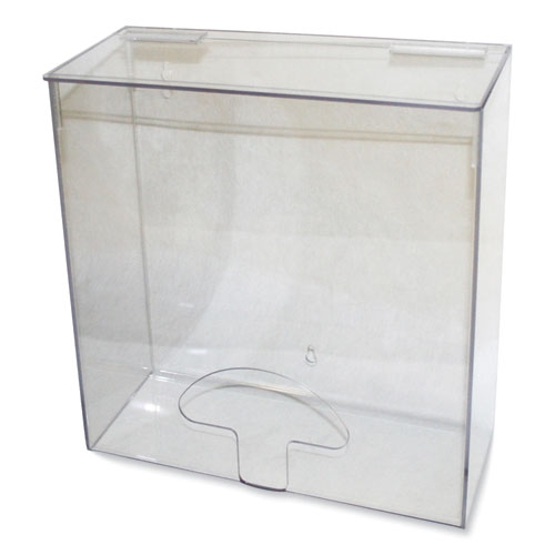 AmerCareRoyal Clear Dispenser for Hairnets/Bouffant Caps/BeardCovers, 5 x 12 x 12 inch
