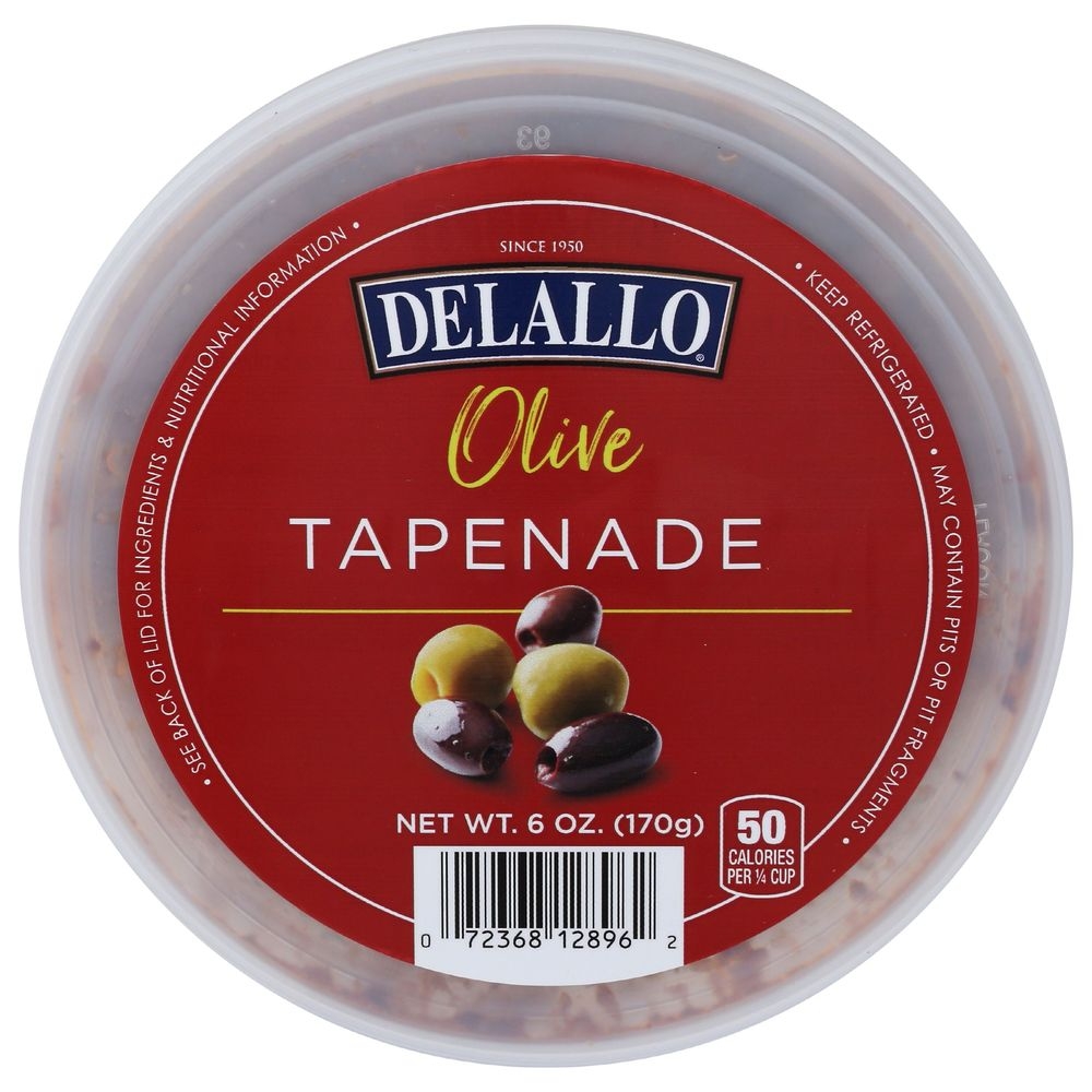 Delallo Dip Olive Tapenade, 6 Ounce -- 6 per case