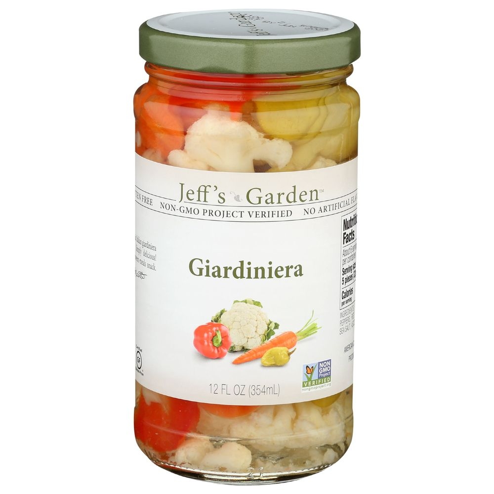 Jeffs Garden Giardiniera, 12 Fluid Ounce -- 6 per case