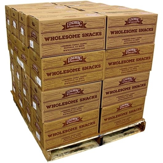 Lundberg Family Farms Family Farms Wholesome Snacks - Pallet, 6 Ounce -- 32 per case