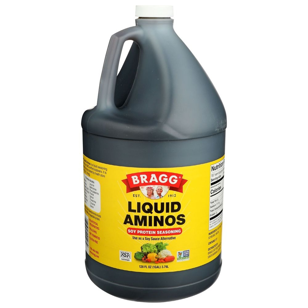 Bragg Liquid Aminos All Purpose Seasoning, 1 Gallon -- 4 per case