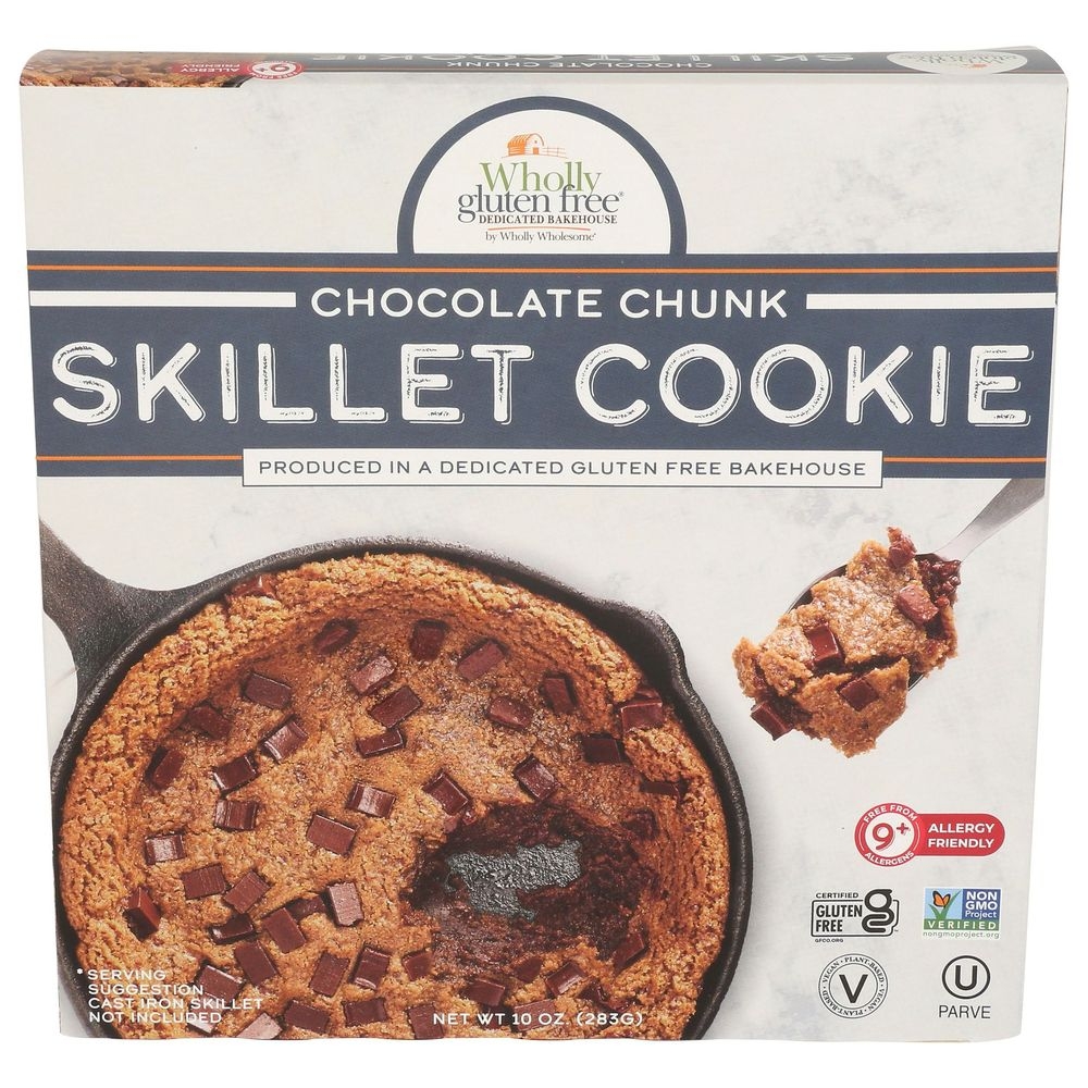 Wholly Gluten Free Chocolate Chunk Skillet Cookie, 10 Ounce -- 6 per case
