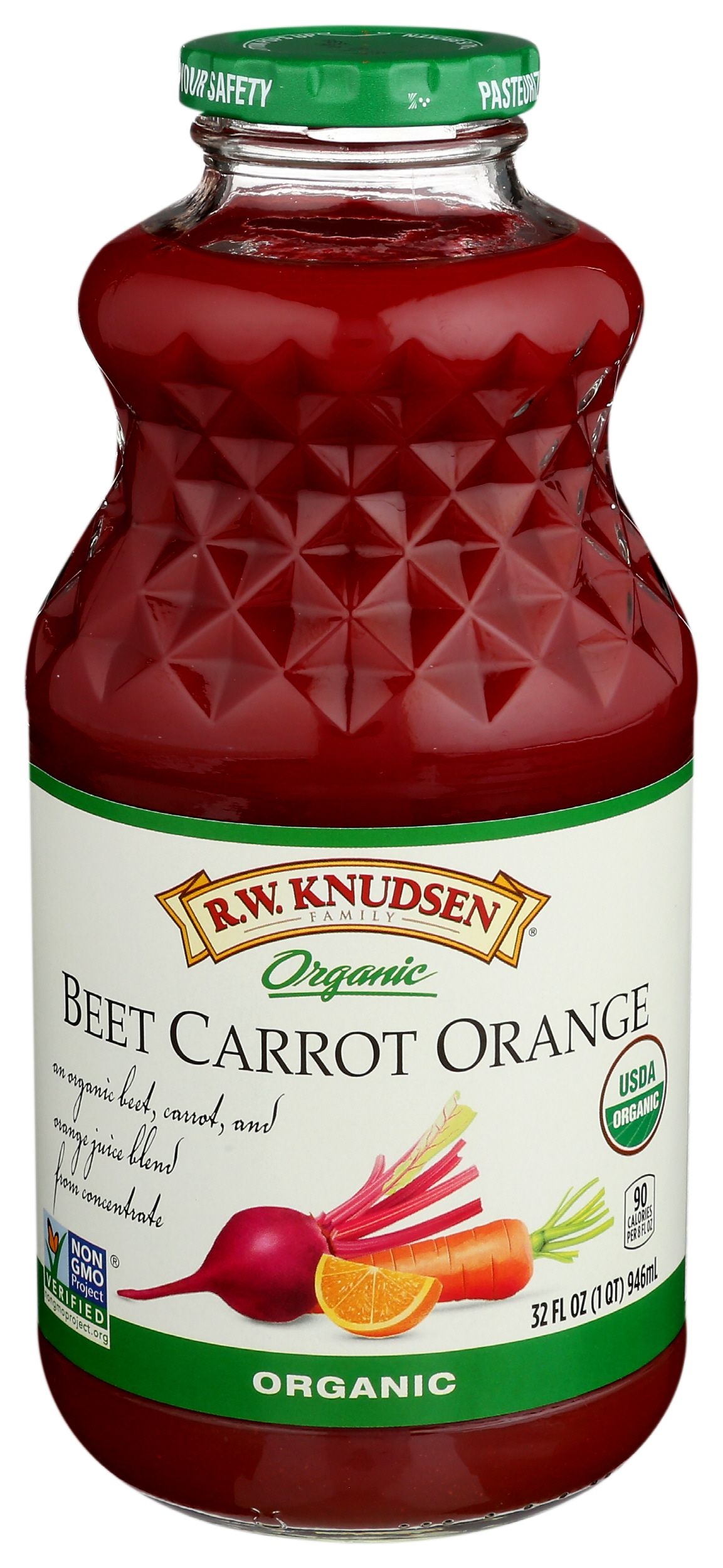 R.W. Knudsen Beet Carrot Orange Juice Blend, 32 Ounce -- 6 per case