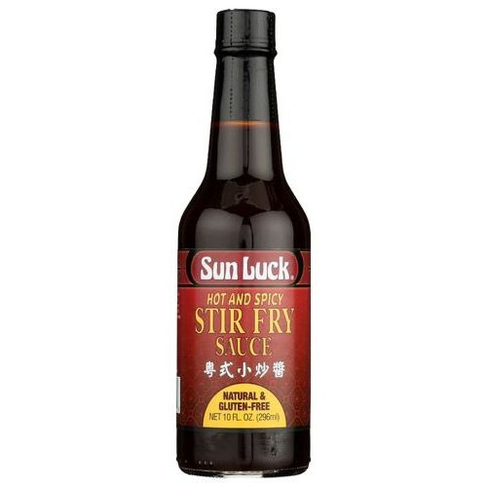 Sun Luck Hot and Spicy Stir Fry Sauce, 10 Ounce -- 12 per case