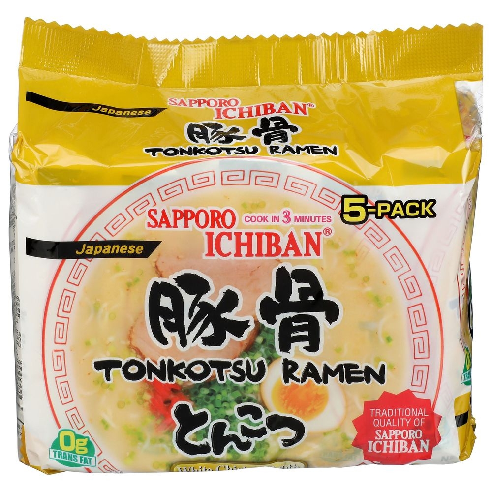 Sapporo Ichiban Tonkotsu Ramen, 18.5 Ounce -- 6 per case
