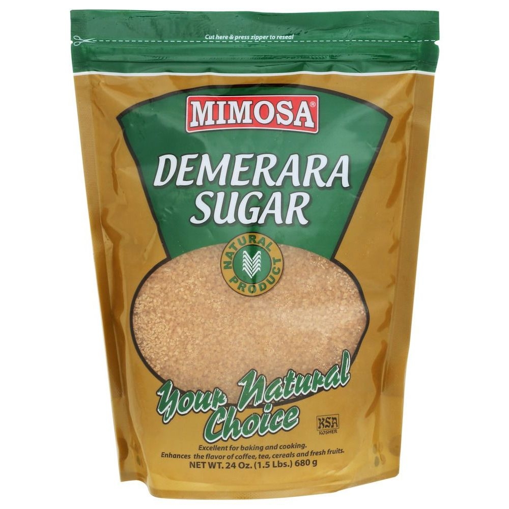 Mimosa Demerara Natural Sugar, 1.5 Pound -- 12 per case