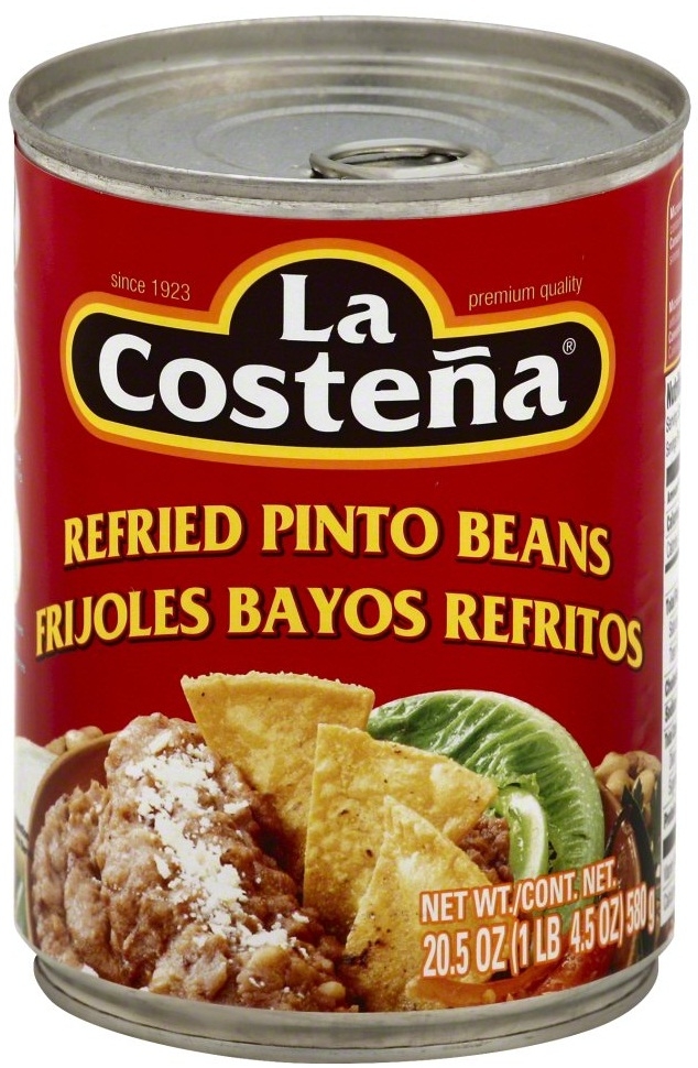 La Costena Refried Pinto Bean, 20.5 Ounce -- 12 per case