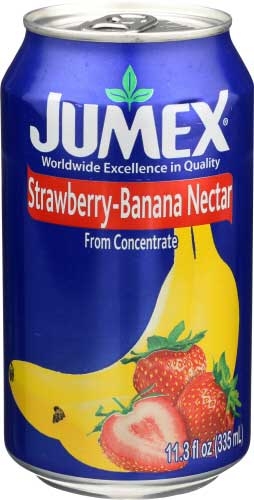 Jumex Strawberry Banana Nectar, 11.3 Ounce -- 24 per case