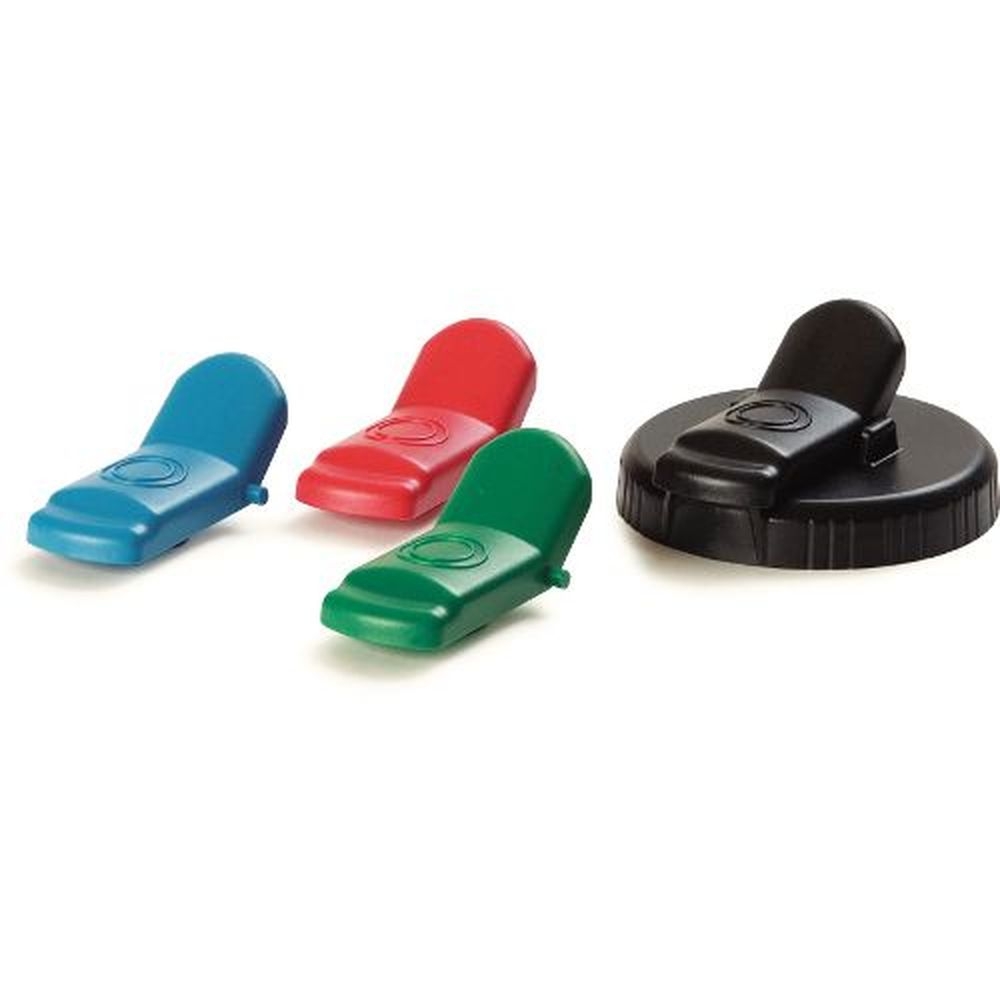 Carlisle 640000 Polypropylene Mixing Container with Black Lid, 1 Gallon Capacity